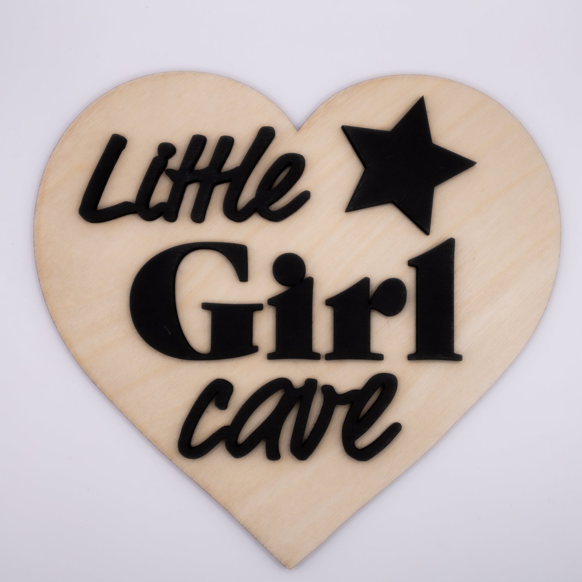 Little girl cave sign for the wall, baby room decor