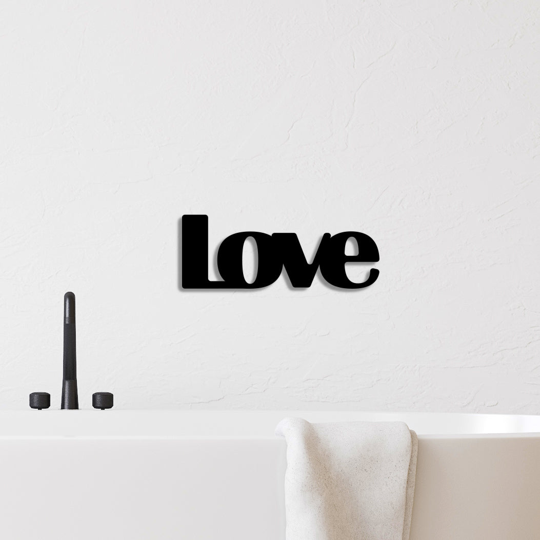 Modern wall sign for bedrooms