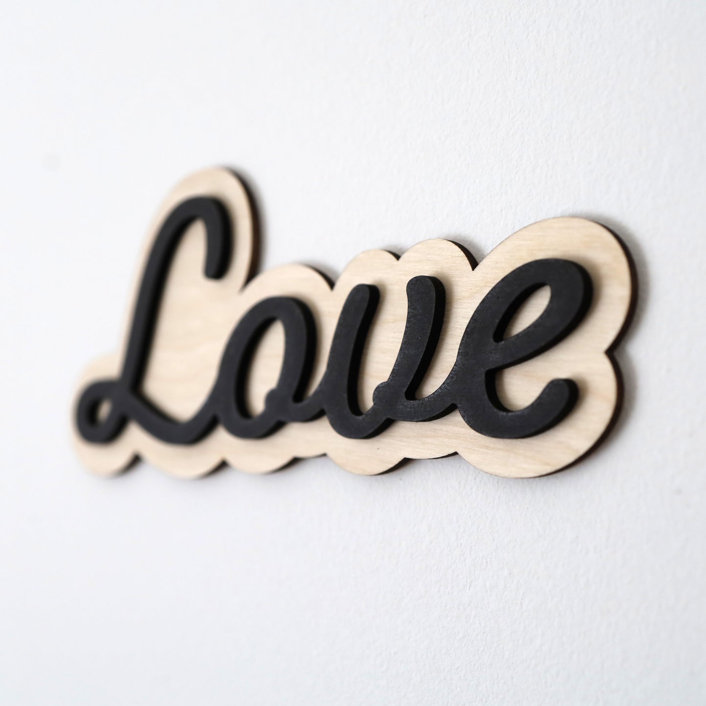 Romantic 'Love' wall decor for bedroom or office