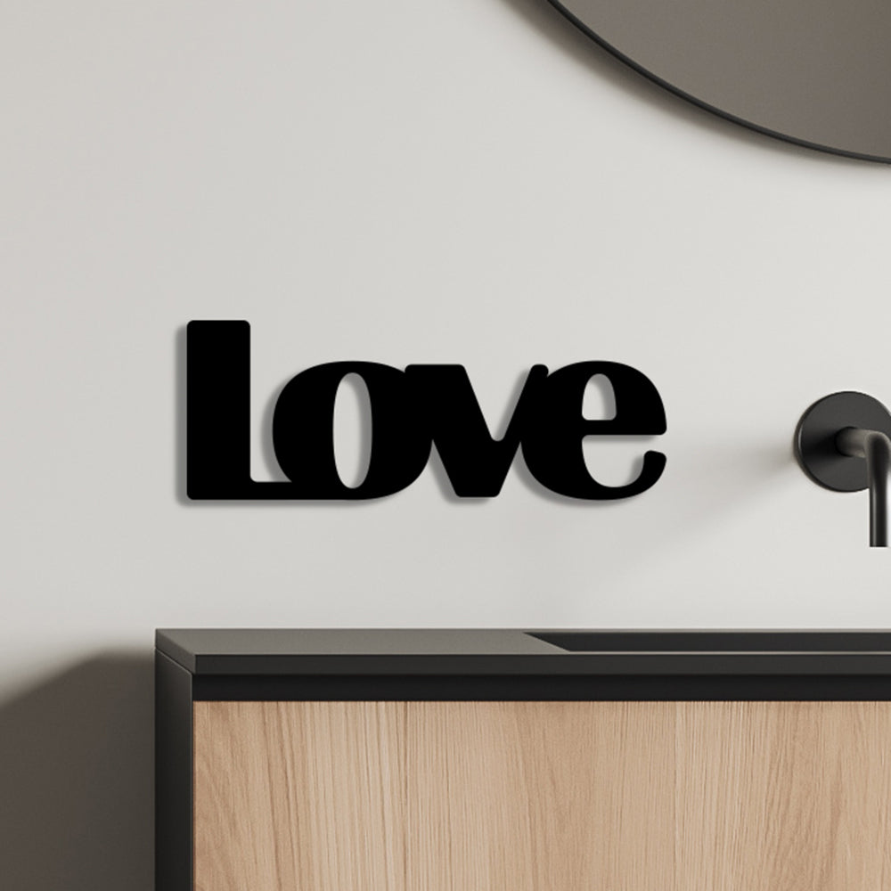 Love wall sign decor art