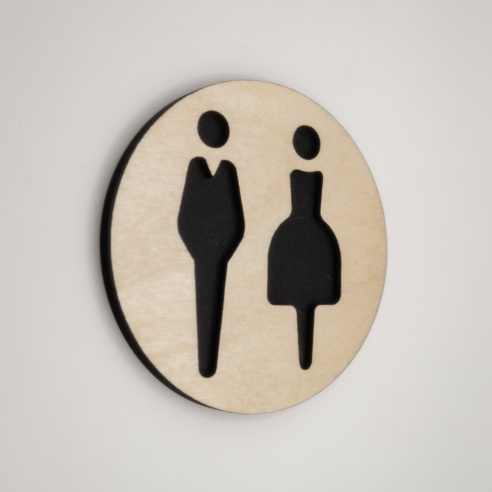 unisex toilet sign